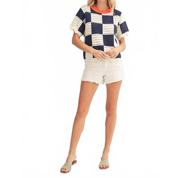 JODIFL Sweaters - NEW JODIFL highway run sweater in checkered